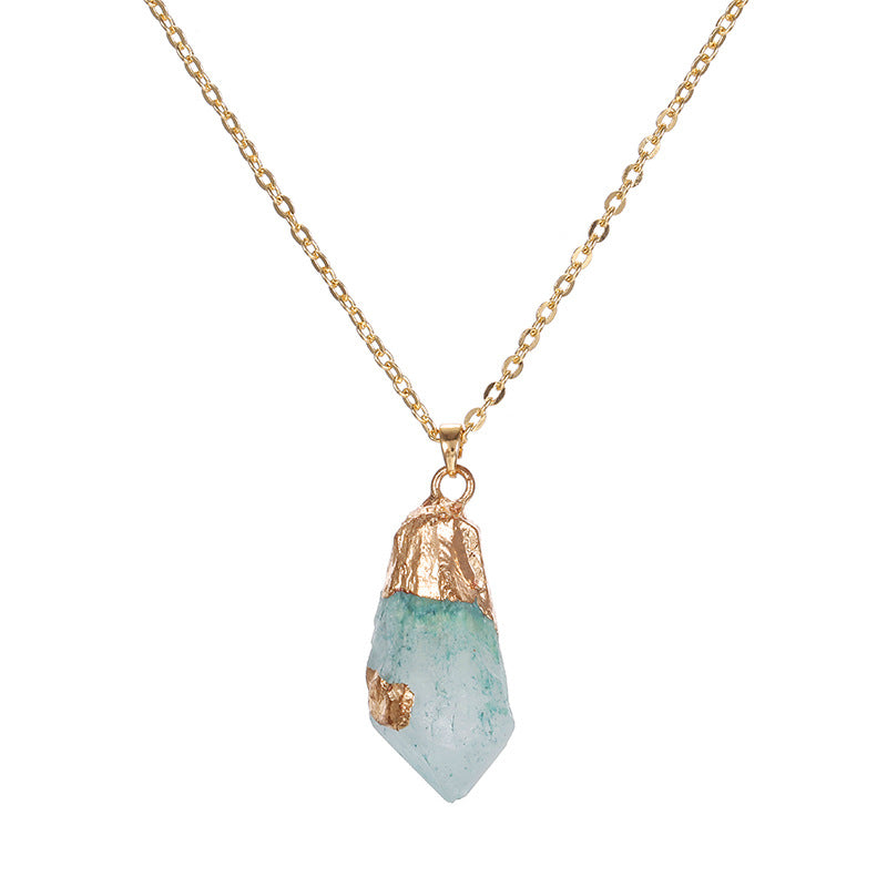 Natural Stone Pendant Irregular Crystal