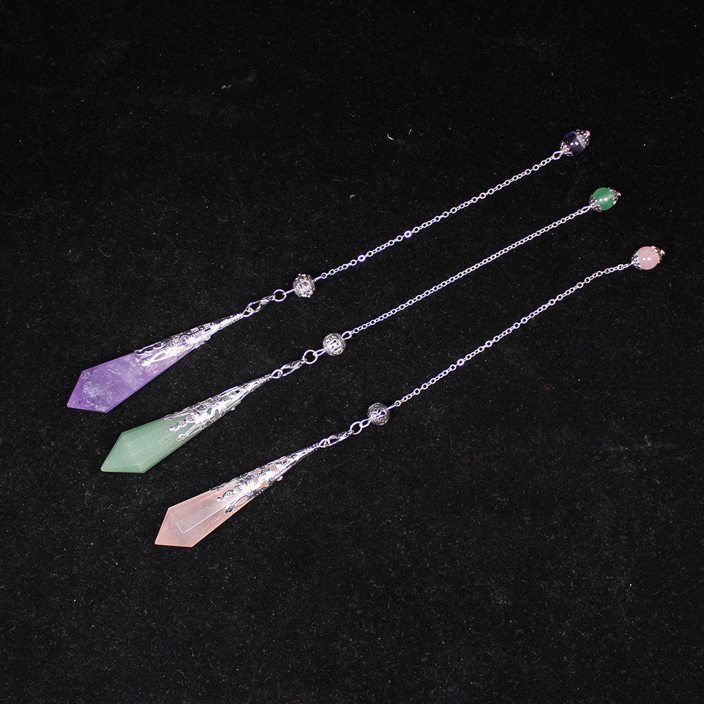 Energy Stone Natural Crystal Pendant